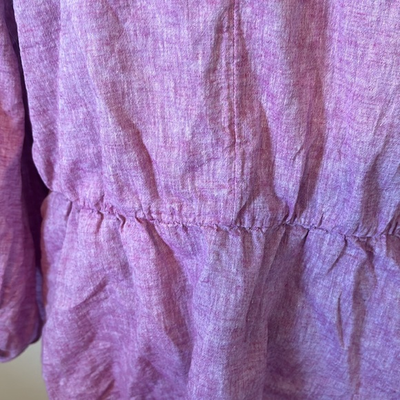 Lane Bryant Crossover Linen/Cotton Top size 20 - Picture 8 of 10